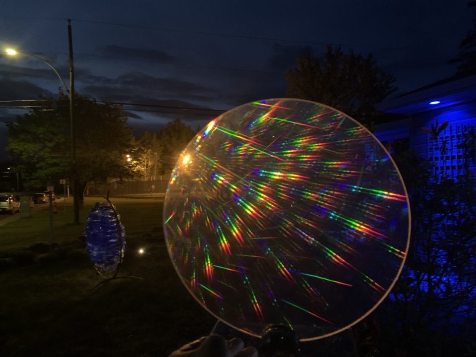 Philippe Boissonnet Lightscape in Trois-Rivieres, Holographic Optical Element