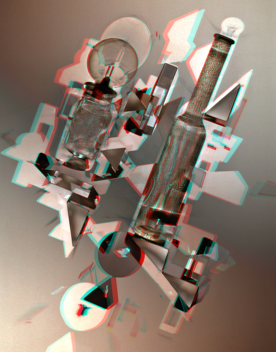 Prisms & Bottles #2 by Paul Aaron Johnson