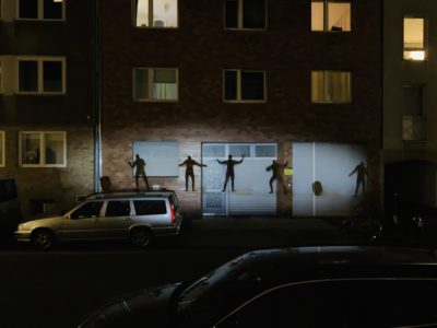 Johanna Reich #artfromthewindow projection