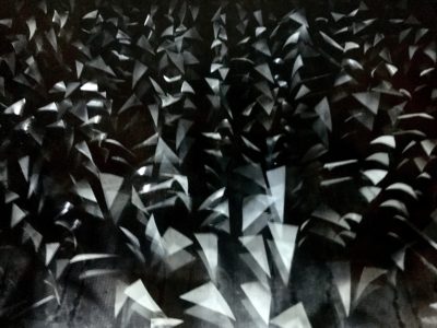 Alexandra Carr Meanwhile Space LIGHT WINDOWS installation