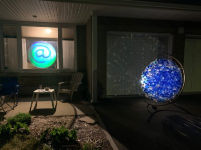 philippe boissonnet and lorraine beaulieu Light Windows insternational day of Light Installation