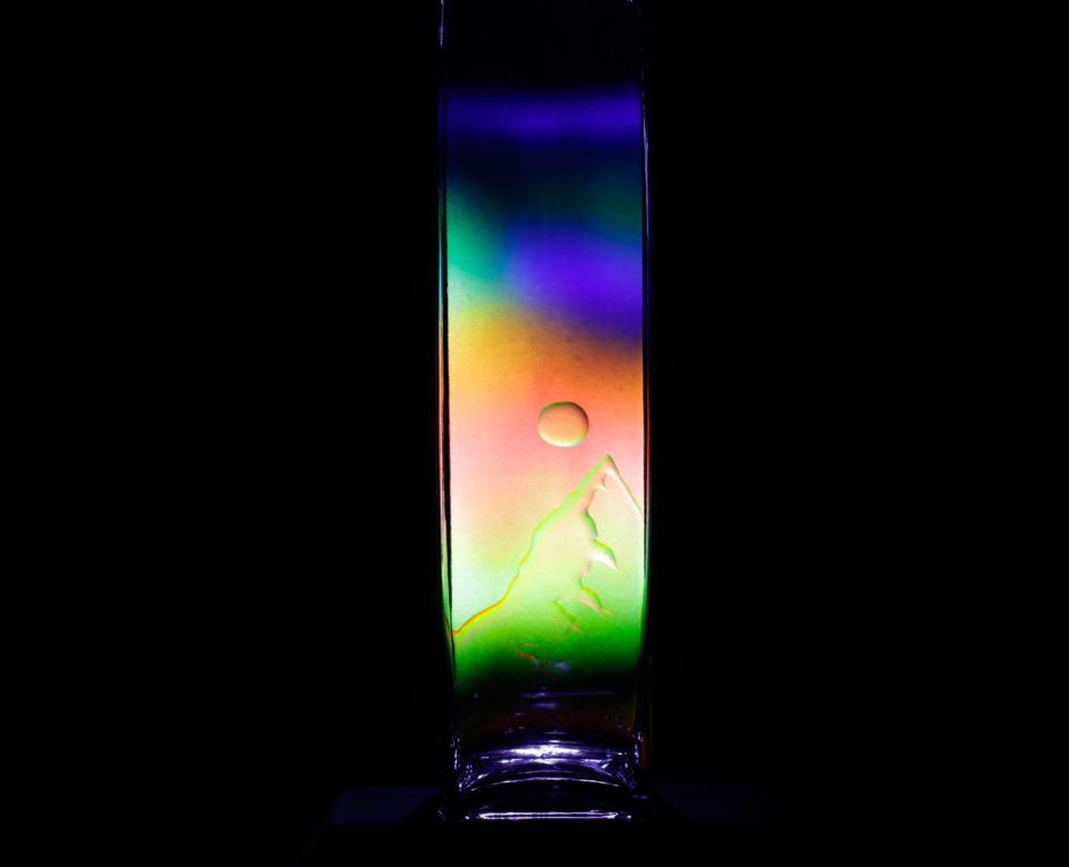 Ray Park IRIDESCENCE Hologram Vase