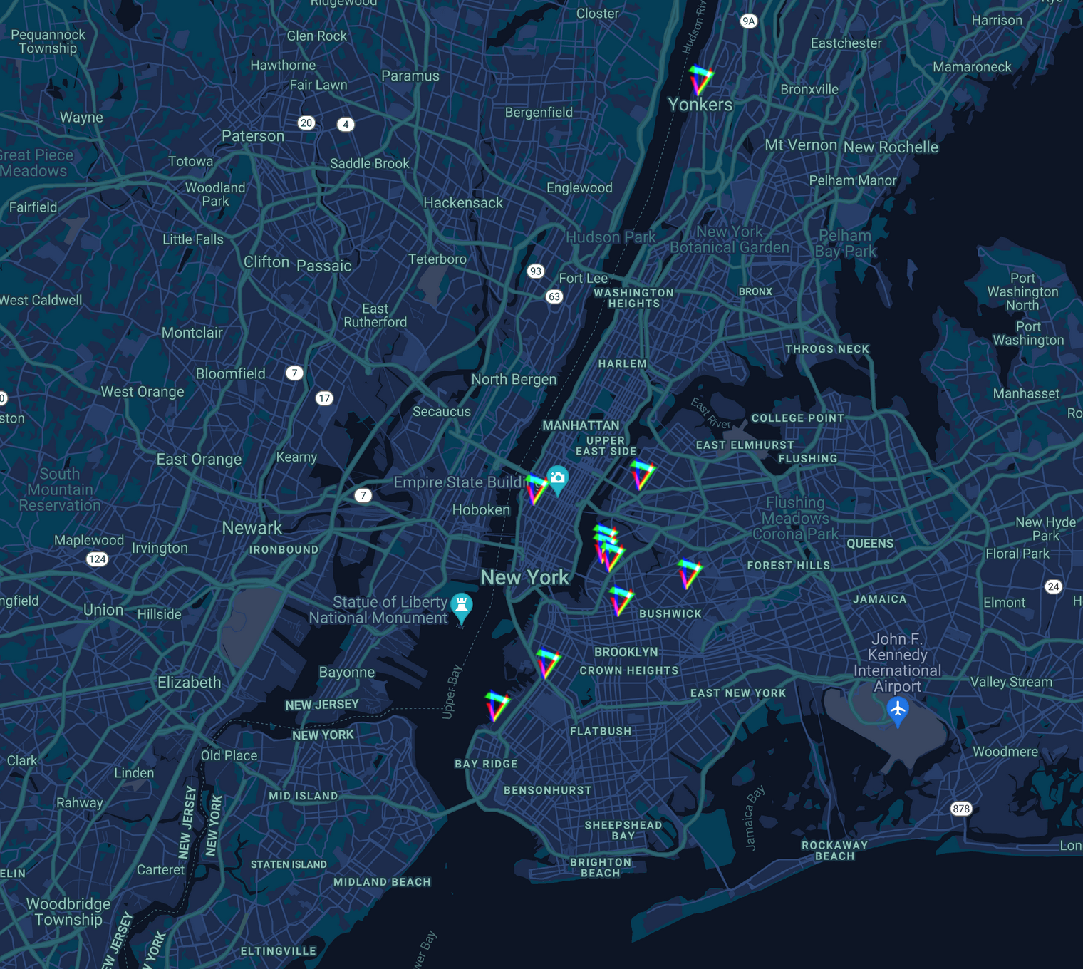 HoloCenter LIGHT WINDOWS NYC map 2021 IDL