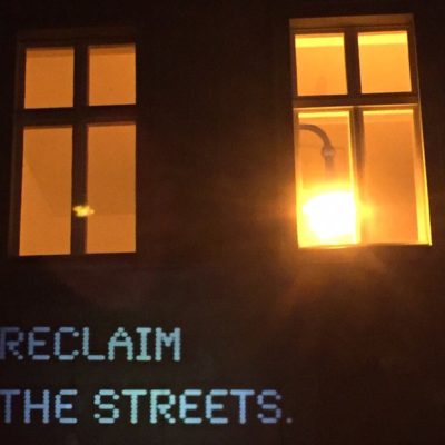 Rosa Wernecke Reclaim the Streets Light Windows Berlin